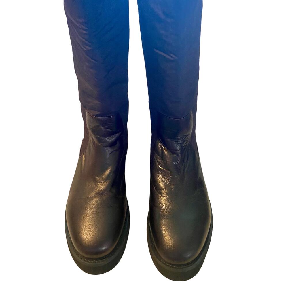 Rare women’s boots. These are dark brown black sole. Md’e brand. Sz 39/8.5.